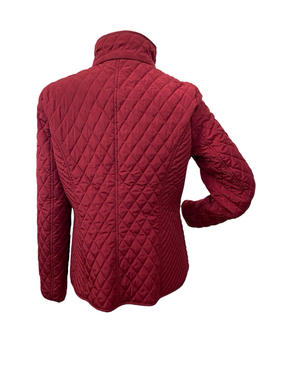 Michael Michael Kors Quilted Burgundy Jacket, M - Picture 5 of 14